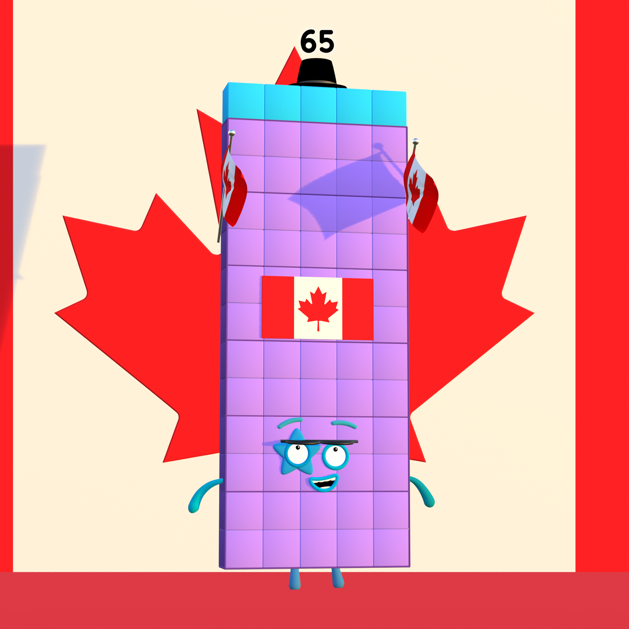 Post from Cole Recreates Numberblocks