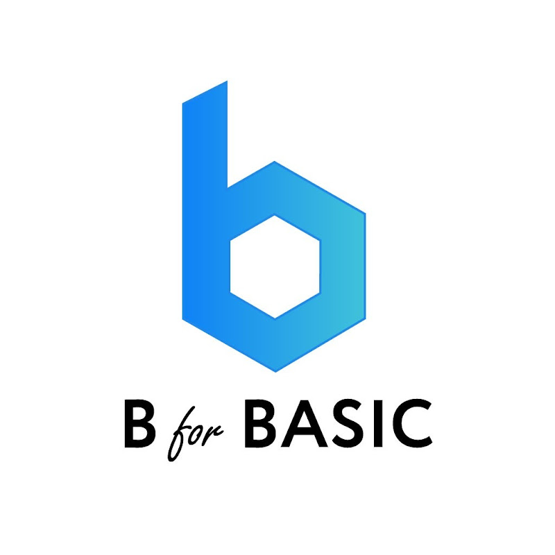 B for Basic Logo