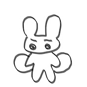 旅するうさぎばち