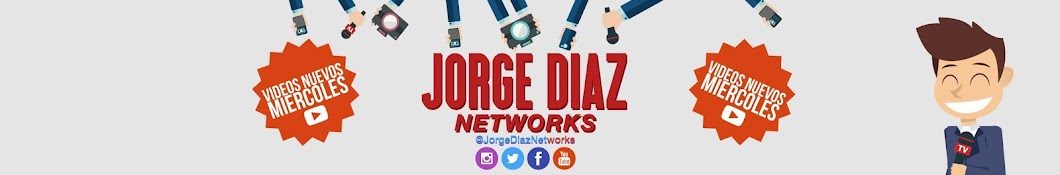 Jorge DÃ­az Networks YouTube 频道头像