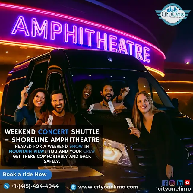 Weekend Concert Shuttle – Shoreline Amphitheatre