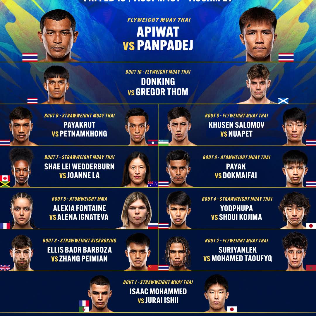 Post from ONE Championship