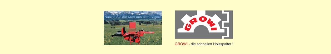 GROWI Maschinenbau YouTube channel avatar