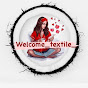 Welcome textile logo