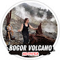 indonesia hiking volcano and jungle trekking trip logo