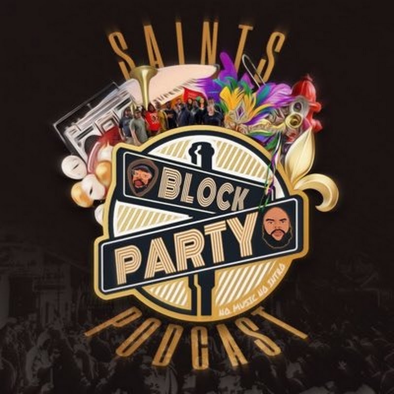 Saints Block Party Podcast channel logo