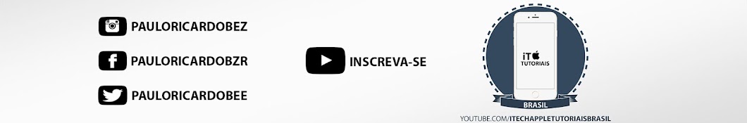 iTechAppleTutoriais Brasil YouTube channel avatar