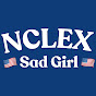 Sad girl in The USA  logo