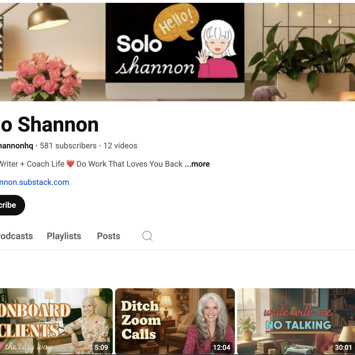 Post from Solo Shannon