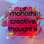 Mahathi creative thought's 350k • views 1hours ago