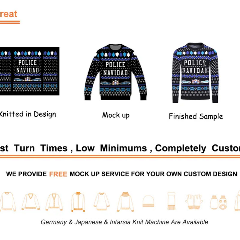 manufacturing sweater