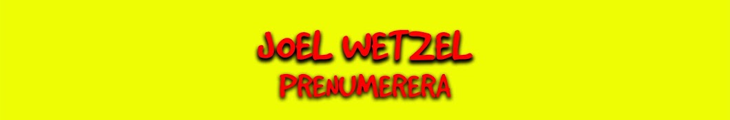 Joel Wetzel YouTube kanalı avatarı