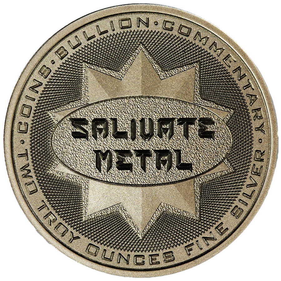 SALIVATE METAL Silver Card 1 gram fine .999 Ag YouTube LIMITED TO 250 & SOLD OUT 