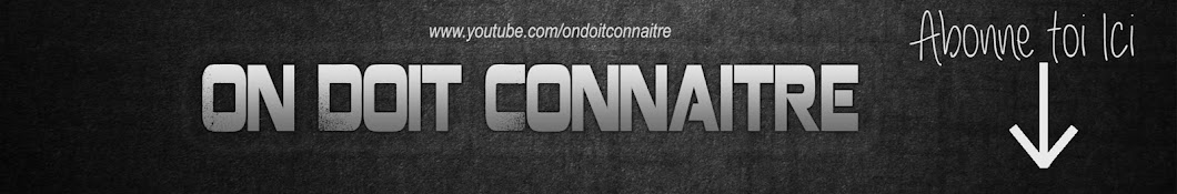 On Doit ConnaÃ®tre YouTube channel avatar