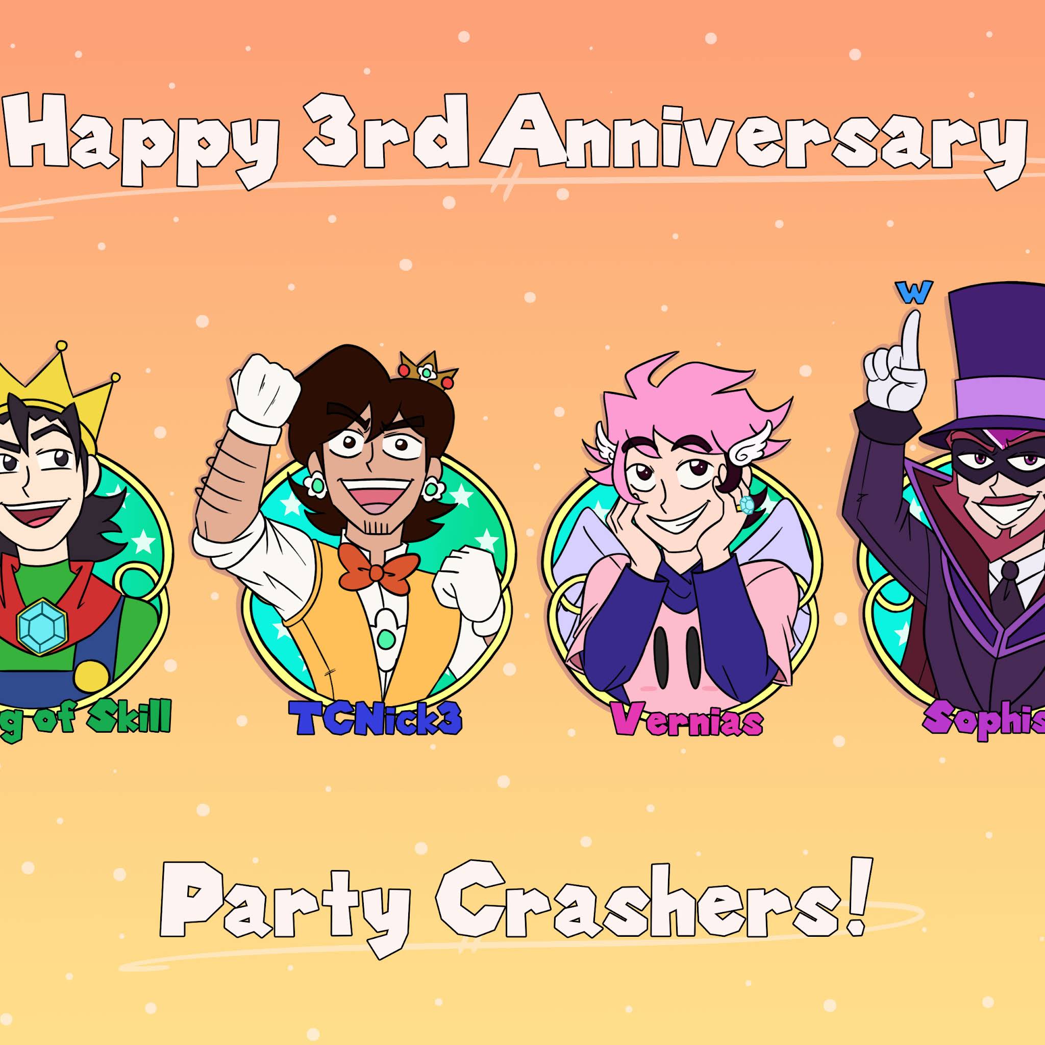 Post from Party Crashers