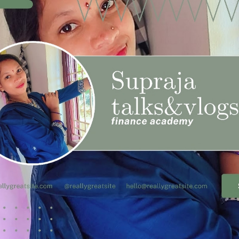 supraja talks & vlogs 
