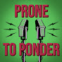 Prone to Ponder Podcast logo