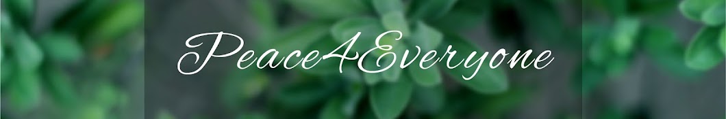 Peace4Everyone YouTube-Kanal-Avatar