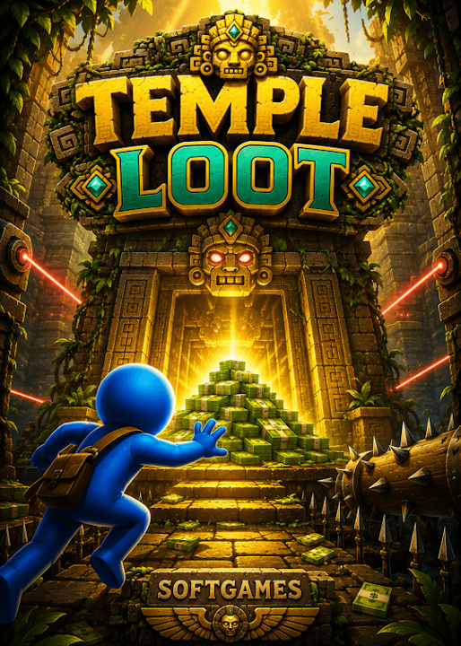 TEMPLE LOOT - GET THE CASH — cover art