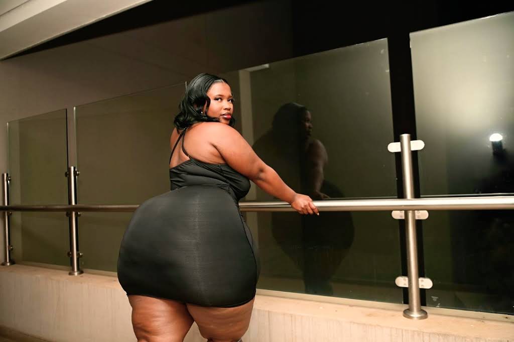 bbw black dress RubySusBBAcela dress