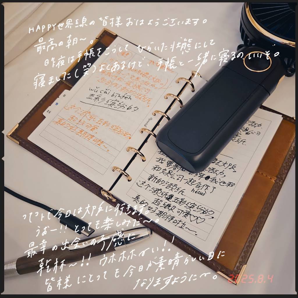 たけちよさん システム手帳宝箱化計画】たけちよ - YouTube