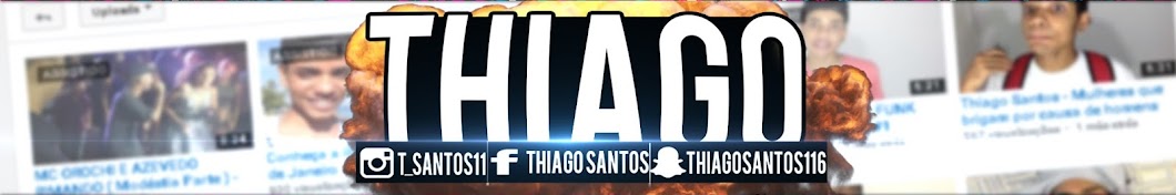 Thiago Santos Avatar de canal de YouTube