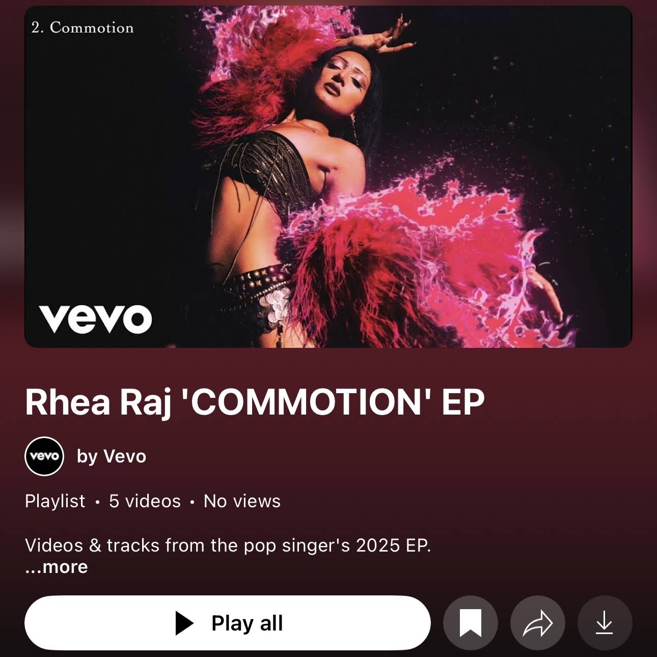 Post from Rhea Raj