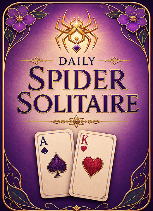 Daily Spider Solitaire — cover art