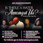 Is There A Hater Amongst Us Stage Play logo