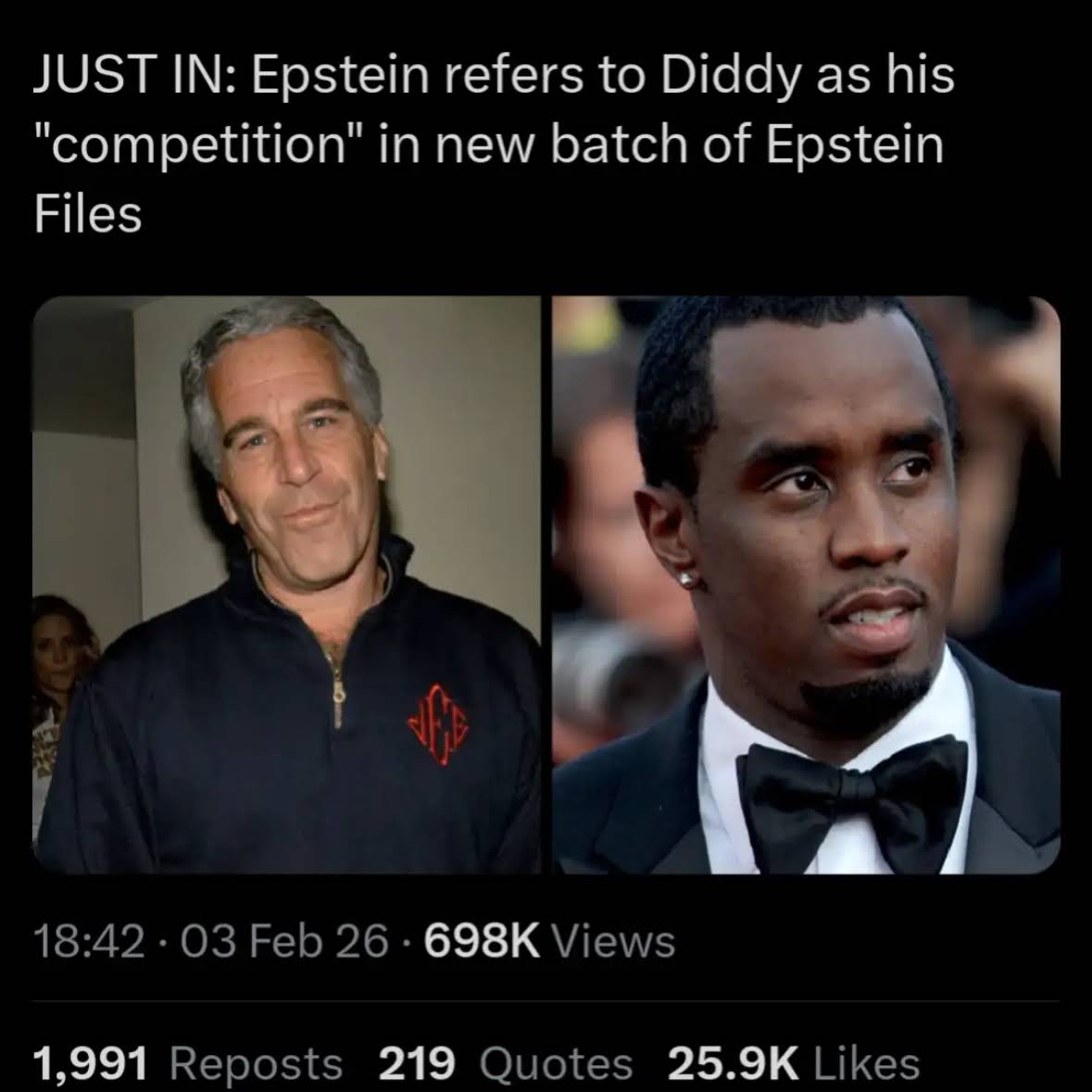 Post from Master Cheeks