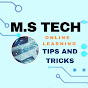 MS TECH ONLINE  logo