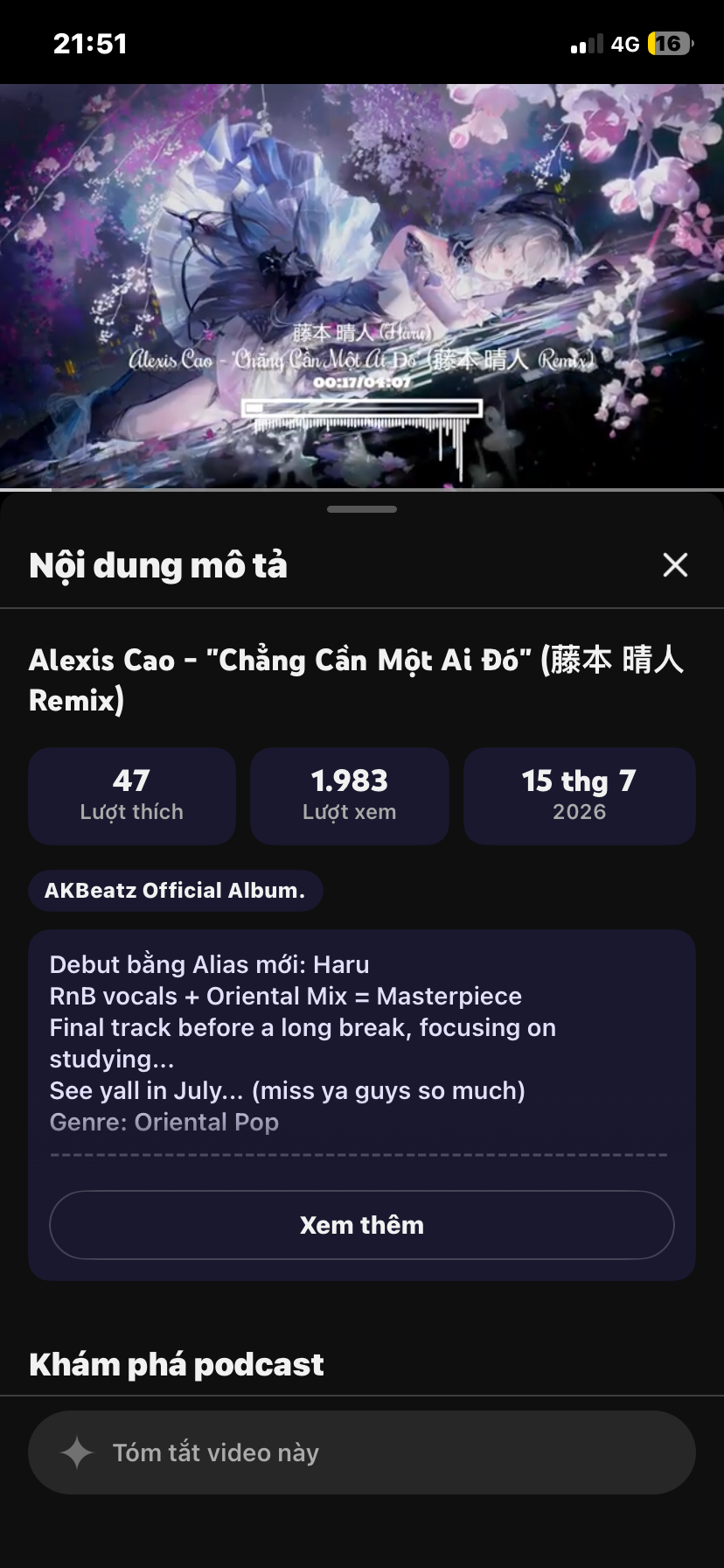 haruページ Post from AKBeatzmx I 藤本 晴人 (Haru) - YouTube