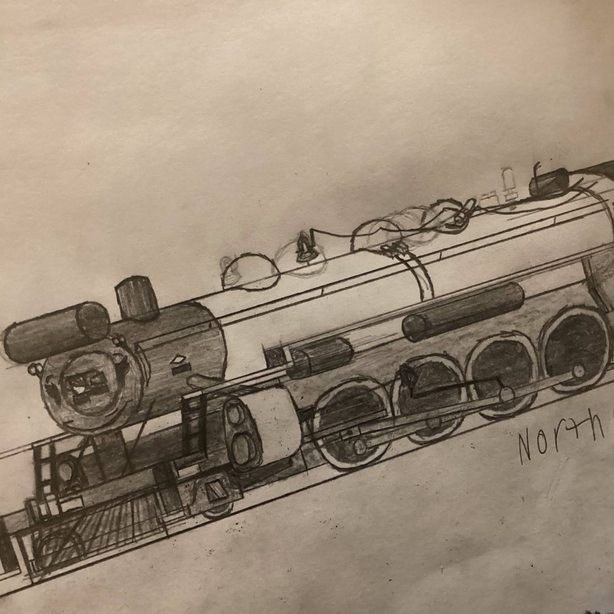 Post from North & South Line R. R.