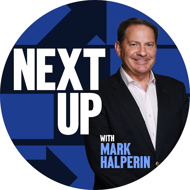 Next Up with Mark Halperin Logo