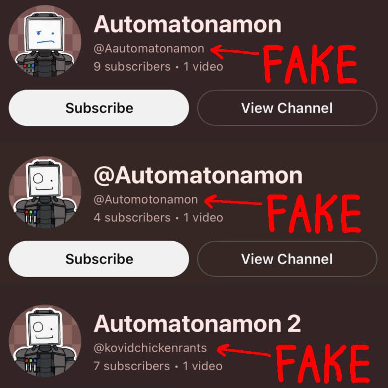 Post from Automatonamon