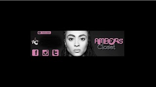 «AmbersCloset» youtube banner