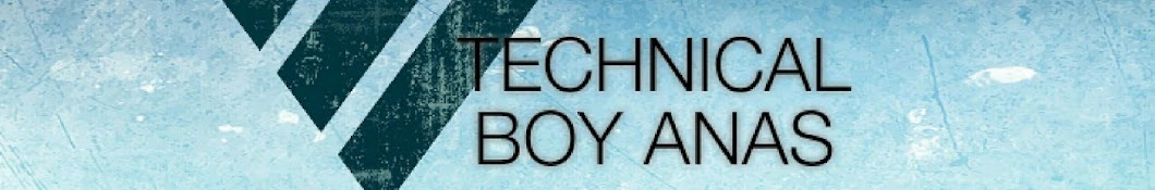 TECHNICAL BOY ANAS YouTube channel avatar