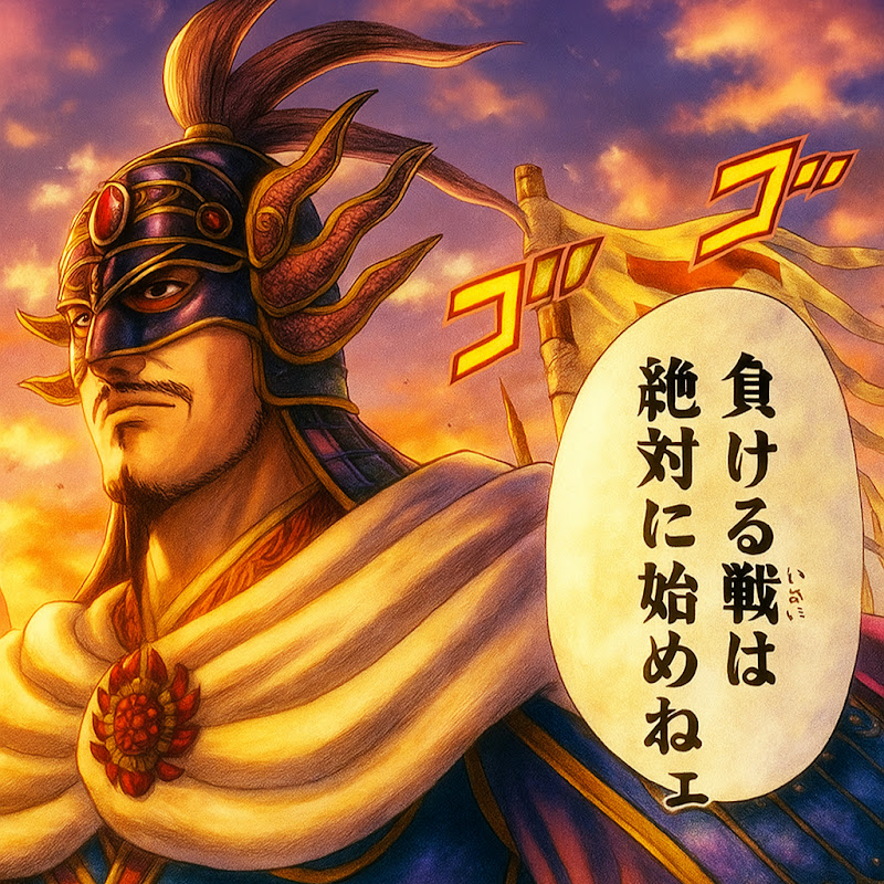 漫画の武将