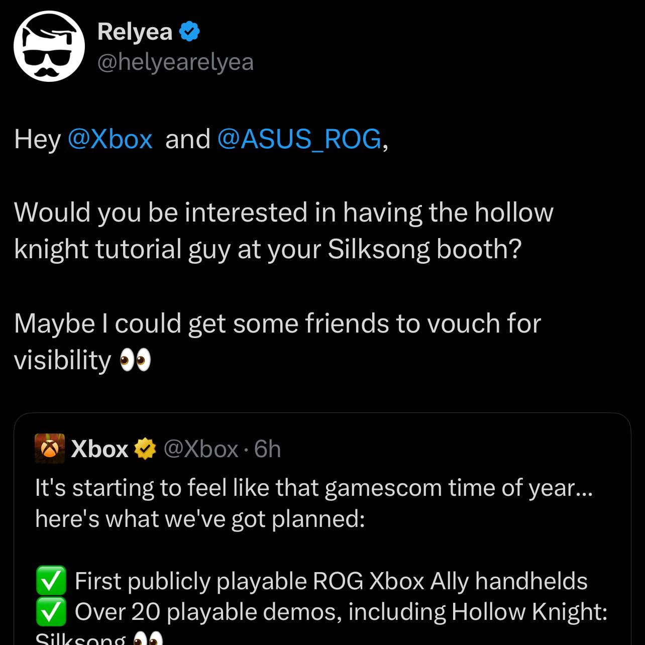 Post from Relyea