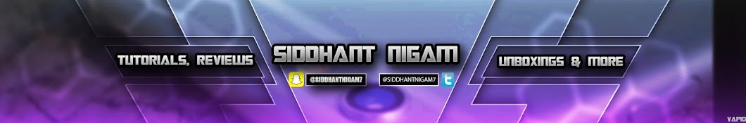 Siddhant Nigam YouTube kanalı avatarı