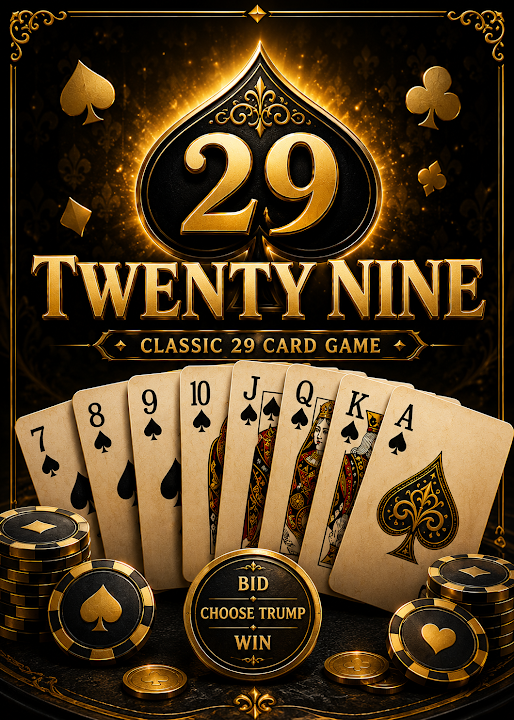 29 Card Game: Twenty-Nine — cover art