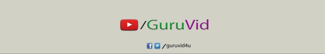 Guru Vid رمز قناة اليوتيوب