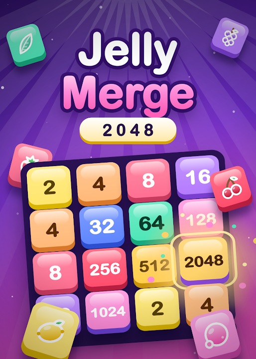 Jelly Merge 2048 — cover art