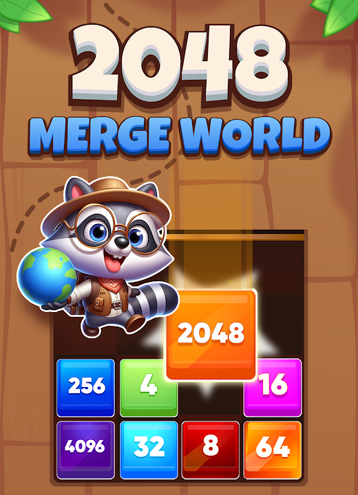 2048 Merge World — cover art