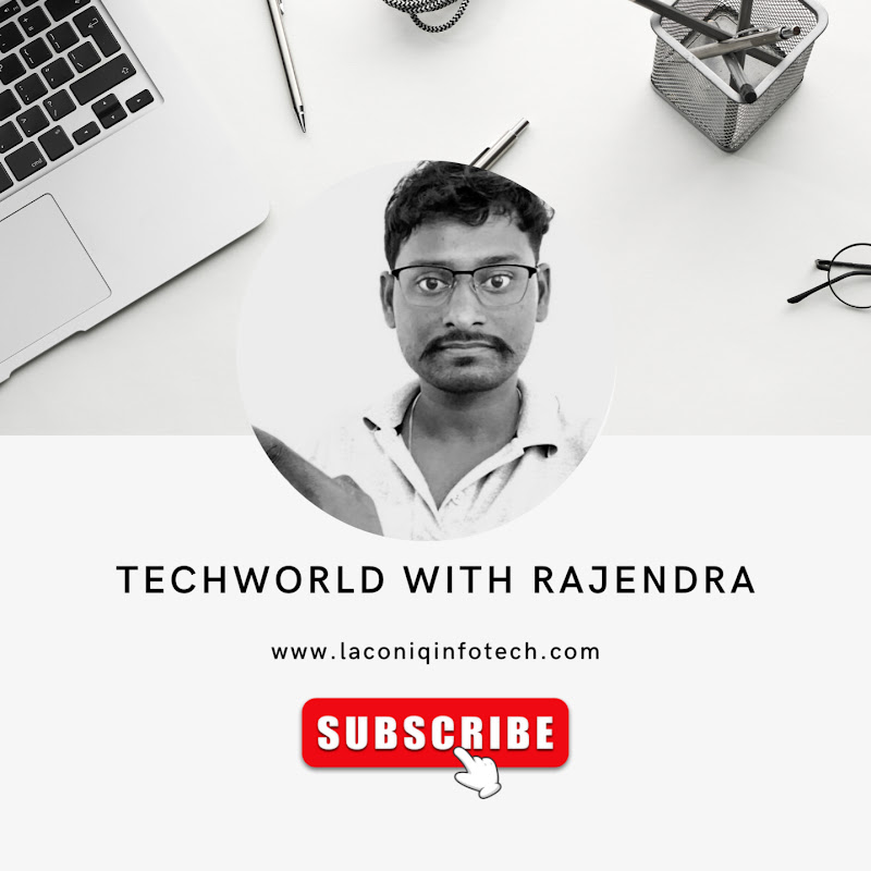 Techworld with Rajendra Logo