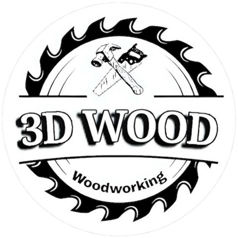 3D WOOD Logo