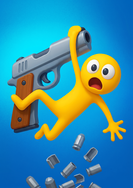 Ragdoll Gun Shooter! Cannon Spinner Playground — cover art