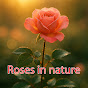 Roses in nature logo
