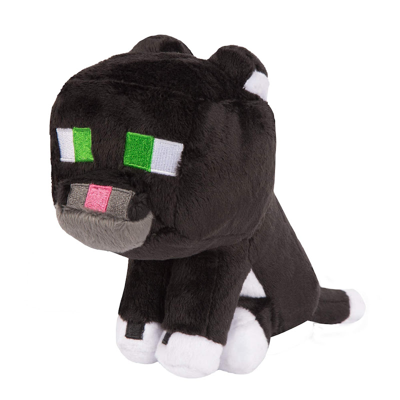 Minecraft Tuxedo Cat Plush Channel
