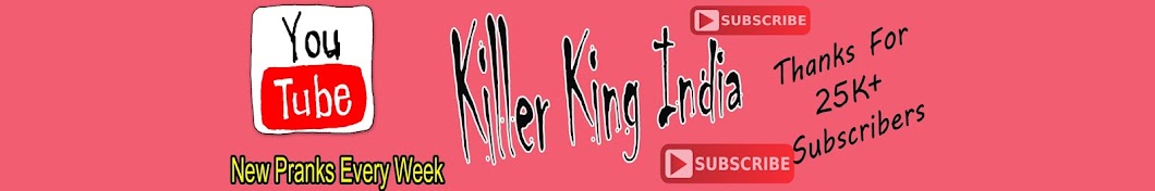 Killer King India Avatar del canal de YouTube
